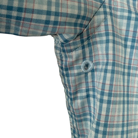 Southern Tide Kids Intercoastal Plaid Button Down Shirt Long Sleeve Size M 8-10 - Picture 8 of 11